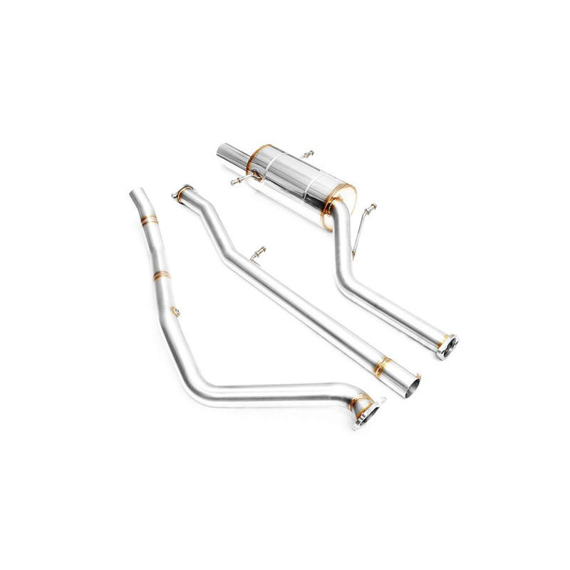 Complete exhaust system for Subaru FORESTER I 2.0 T stainless steel 304