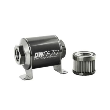 DeatschWerks In-Line Fuel Filter Kit -10AN Female 10 Micron 70mm USA-DW-8-03-070-010K 420,00 zł