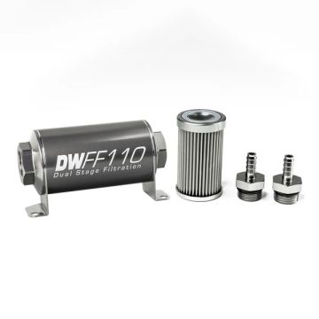 DeatschWerks In-Line Fuel Filter Kit 5/16IN 10 Micron 110mm DW-8-03-110-010K-516 649,99 zł