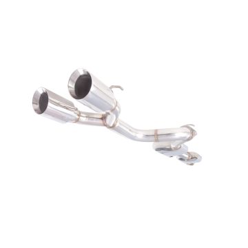 Układ wydechowy XForce Volkswagen Golf 2010-2012 R MK 6 stal nierdzewna