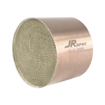 Wkład Katalizatora Benzyna / LPG Sportowy JRspec Długość 100mm Euro 6 100 CPSI Średnica 130mm