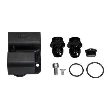 Adapter Podwójnego Spływu Głowicy Woda Olej MZR Garage Nissan Skyline Stagea RB20 RB25 RB26