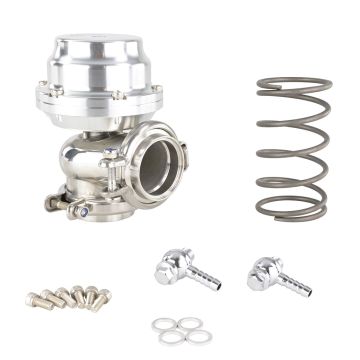 Wastegate JR.Spec V-BAND 44mm srebrny