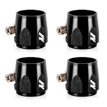 Skręcany zacisk końcówka przewodu aluminium Mishimoto AN4 czarna