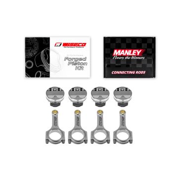 Kute tłoki Wiseco + korbowody Manley H-beam Nissan 180SX 200 SX SR20DE SR20DET 2.0l 16V 86.5mm CR 9.1-9.25:1