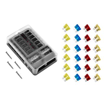 Skrzynka z 12 bezpiecznikami JRSPEC-EL-07 159,00 zł