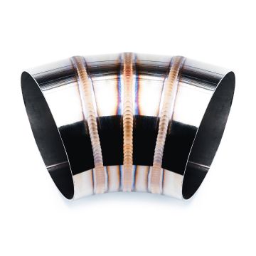 Spawane kolanko nierdzewne 45' 76mm welding porn