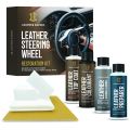 Leather Expert Steering Wheel Restoration Kit zestaw do renowacji skórzanej kierownicy czarny satynowy 4x50ml 200ml LE-064 49,00 zł-1