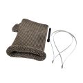 Titanium™ Knit Exhaust Sleeve - 10cm x 30.5cm (4