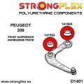 141563B: Tuleja wahacza przedniego tylna Peugeot 206 141563B 127,37 zł