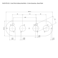 Filtr powietrza Twin Carb Ramair RT3-221-405 100mm Wysokość wewnętrzna-2