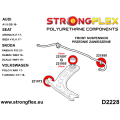 221950A: Tuleja stabilizatora przedniego / tylnego SPORT Audi A3 TT Cupra Seat Ibiza Leon Skoda Fabia Octavia VW Golf-3