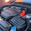 Silikonowy przewód dolotowy Ramair VW MK8 Golf GTi 245bhp 2.0 TSI czerwony-2