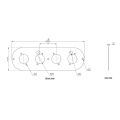 Filtr powietrza Twin Carb Ramair RT3-222-405 100mm Wysokość wewnętrzna-2