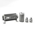 DeatschWerks In-Line Fuel Filter Kit -8AN 10 Micron 110mm DW-8-03-110-010K-8 649,99 zł