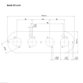 Filtr powietrza Twin Carb Ramair RT3-219-405 100mm Wysokość wewnętrzna-2