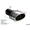 Uniwersalna końcówka tłumika owalna 120×80mm długość 80mm średnica montażowa 55mm N1-28K/55 136,00 zł