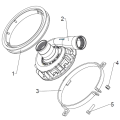 Davies Craig DC8700 EWP uchwyt montażowy do pomp 115 130 150