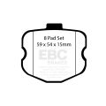 DP41771/2R Klocki hamulcowe YELLOWSTUFF EBC Brakes Chevrolet Corvette C6 Z06 Chevrolet Corvette C6 Ford Australia and New Zealand Falcon FG Corvette C6 Z06 DP41771/2R 947,15 zł