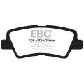 DP1875 Klocki hamulcowe ULTIMAX2 EBC Brakes Hyundai Tucson Mk3 KIA Carens Rio UB Rio Sportage QL i10 i20 GB i20 Active i20 Coupe Sportage NQ5 Sportage QL GT Line DP1875 239,39 zł