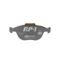 DP81641RP1 Sportowe klocki hamulcowe RP-1 Racing EBC Brakes Ford Fiesta Mk6 Focus Mk1 Fiesta Mk6 ST150 Focus Mk1 ST170 DP81641RP1 994,65 zł