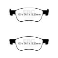DP82353RPX Sportowe klocki hamulcowe RP-X Racing EBC Brakes Ford Fiesta Mk8 ST Fiesta Mk8 DP82353RPX 857,85 zł