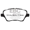 DP82149RP1 Sportowe klocki hamulcowe RP-1 Racing EBC Brakes Ford Fiesta Mk7 Fiesta Mk7 ST Ford Fiesta DP82149RP1 926,04 zł