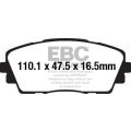 DPX2163 Klocki hamulcowe ULTIMAX2 EBC Brakes KIA Picanto DPX2163 222,30 zł