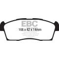 DPX2184 Klocki hamulcowe ULTIMAX2 EBC Brakes Citroen Mitsubishi Peugeot iOn CZero iMiEV DPX2184 205,20 zł