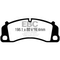 DP82206RP1 Sportowe klocki hamulcowe RP-1 Racing EBC Brakes Porsche 911 991 Cayman 981 Porsche 911 991 911 991/2 Boxster 718 Cayman 718 911 991 GT3 911 991/2 Carrera S 911 991/2 Carrera 4S 911 991/2 Carrera GTS 911 991/2 GT3 911 991/2 GT3 RS 911 992 Carre-3