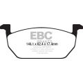 DPX2225 Klocki hamulcowe ULTIMAX2 EBC Brakes Audi A1 GB Seat Arona Leon 5F Leon KL Skoda Octavia 5E Octavia 5E 4x4 Volkswagen Golf Mk7 Golf Sportsvan Polo AW DPX2225 314,45 zł