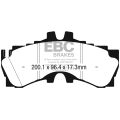 DP42323R Klocki hamulcowe YELLOWSTUFF EBC Brakes Lexus LC500 LC500h LS500h XF50 Lexus LC500 LC500h LS500h XF50 F-Sport DP42323R