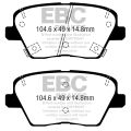 DPX2363 Klocki hamulcowe ULTIMAX2 EBC Brakes Hyundai KIA Ceed CD ProCeed CD XCeed i30 PD DPX2363 258,40 zł