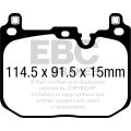 DP42393R Klocki hamulcowe YELLOWSTUFF EBC Brakes BMW 1 Series F40 116 1 Series F40 118 1 Series F40 120 1 Series F40 128 1 Series xDrive F40 120 1 Series xDrive F40 M135 2 Series Gran Coupe F44 218 2 Series Gran Coupe F44 220d X2 xDrive F39 MINI BMW X2 M2-2
