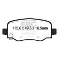 DP63031 Klocki hamulcowe GREENSTUFF EBC Brakes Jeep Cherokee Jeep Cherokee DP63031 460,75 zł