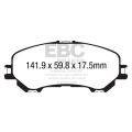 DP43032R Klocki hamulcowe YELLOWSTUFF EBC Brakes Nissan Qashqai J11 Renault Kadjar Koleos 2 Nissan Rogue Rogue Sport XTrail 5 Seats XTrail DP43032R 648,85 zł