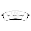 DPX3108 Klocki hamulcowe ULTIMAX2 EBC Brakes Ford COMMERCIAL Ranger Raptor DPX3108 319,20 zł