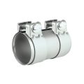 Łącznik rur nierdzewny SS304 układu wydechowego z obejmami FMIC.EU 54mm 2.1