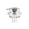 Zawór Blow Off Twin Piston z bocznym króćcem podciśnienia Forge Motorsport FMDV004A.SI srebrny