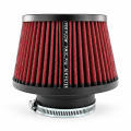 Stożkowy filtr powietrza FMIC.Pro dł. 100mm średnica montażowa 80mm czerwony-5