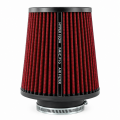 Stożkowy filtr powietrza FMIC.Pro dł. 175mm średnica montażowa 80mm czerwony-5