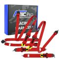 Pasy sportowe pod HANS FMIC.Pro FIA 2031 8853-2016 6-punktowe (2+3)