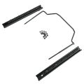 Szyny prowadnice fotela kubełkowego FMIC.Pro ze szpilkami 420mm zakres 240mm-1