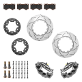 IOD Big Brake Kit Zestaw Hamulcowy Przedni Zacisk Czterotłoczkowy DBA Brakes do Nissan Patrol Y61