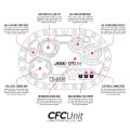 Nuke Performance zbiornik paliwa ATL Saver Cell z modułem CFC do pomp bezszczotkowych 60 L-2