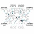 Nuke Performance zbiornik paliwa LightCell z modułem CFC do pomp bezszczotkowych 55 L-4