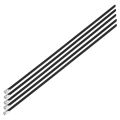 Nuke Performance Stainless Steel Locking Ties 7.9mm x 500mm 5pcs Black-1