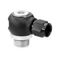 Nuke Performance nypel adapter 3/8 NPT na AN6 żeński obrotowy banjo Full Flow-1