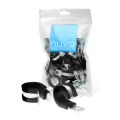 Nuke Performance opaski P-Clip ze stali nierdzewnej do przewodu paliwowego PTFE AN8 10 szt-1