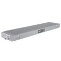 Chłodnica oleju FMIC.Pro 580x140x40 asymetryczne wloty srebrna-3